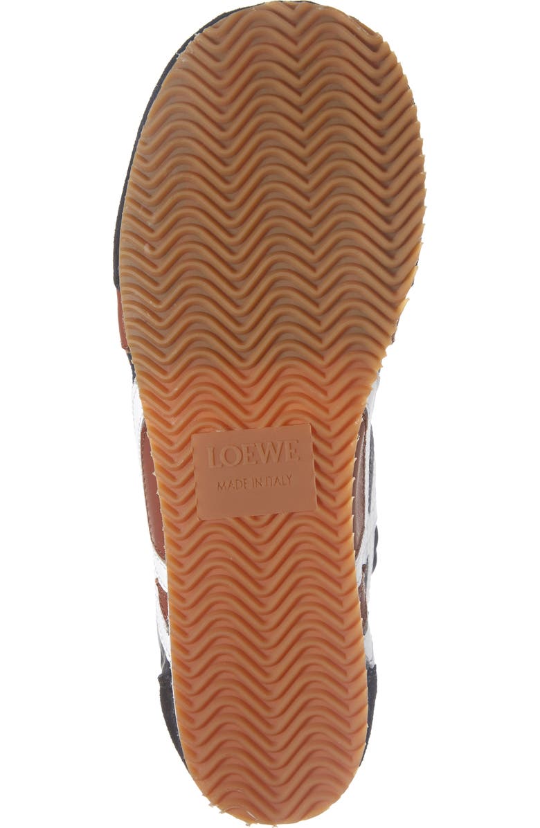 Loewe Scrunch Lace-Up Sneaker, Alternate, color,