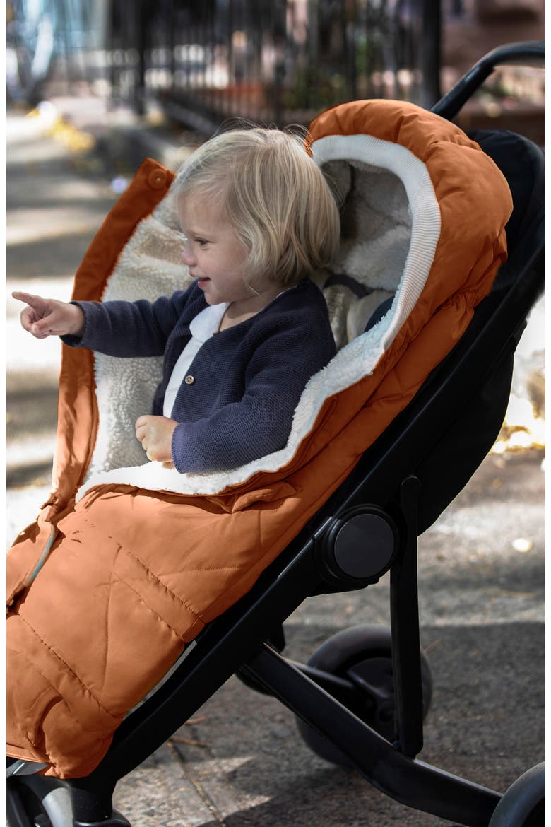 212 evolution® Extendable Stroller & Car Seat Waterproof Footmuff, Alternate, color, SPICE QUILTED