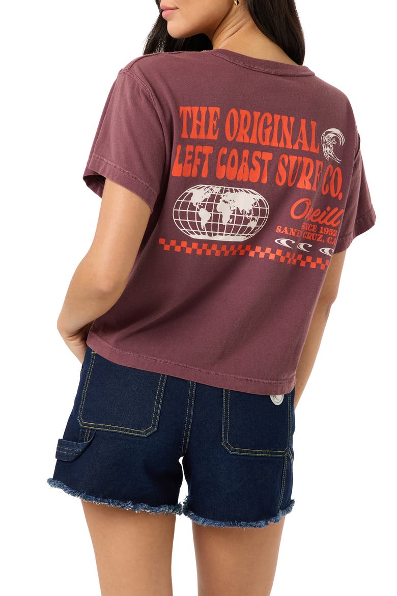 Lefty Boxy Graphic Tee, Alternate, color, FIG