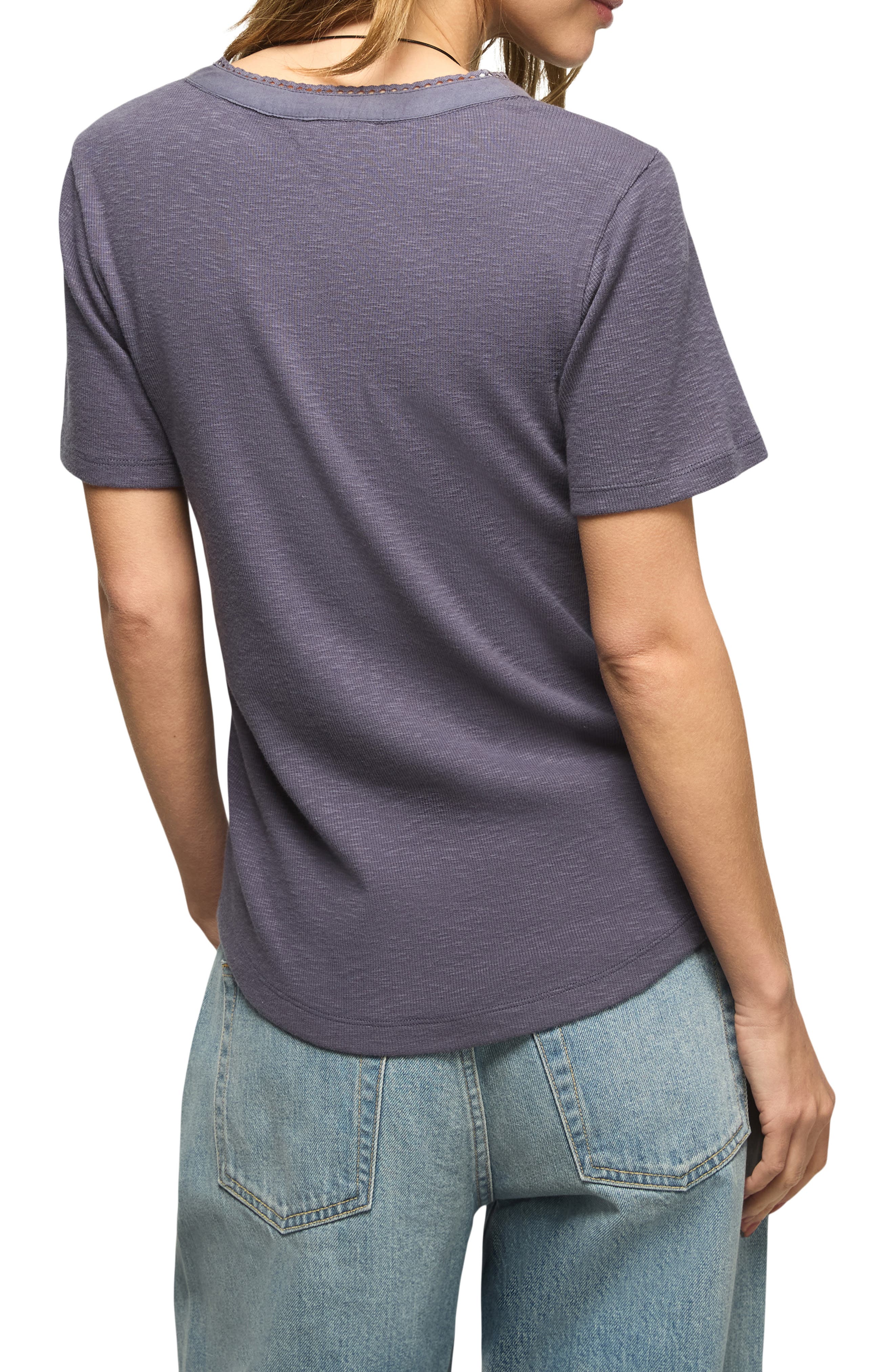 Cutwork Henley Top - image 4