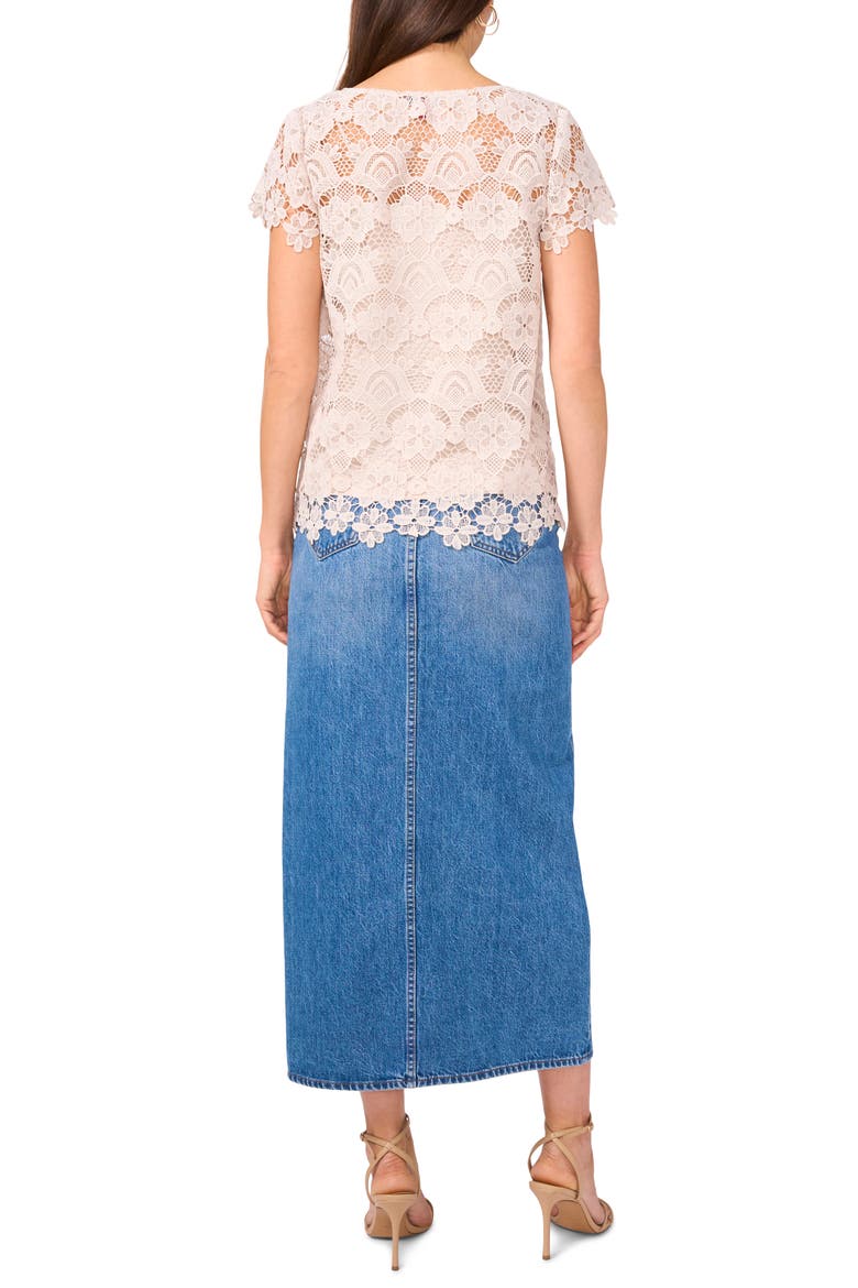Lace Top, Alternate, color, RAINY DAY