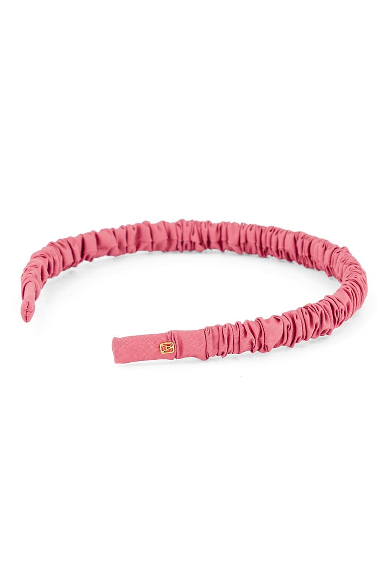 Gathered Headband, Alternate, color, PINK