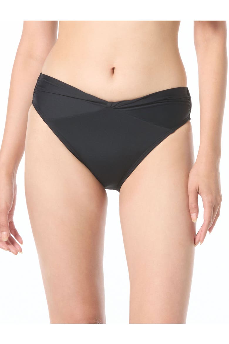 Twist High Bikini Swim Bottom, Main, color, 001-Black