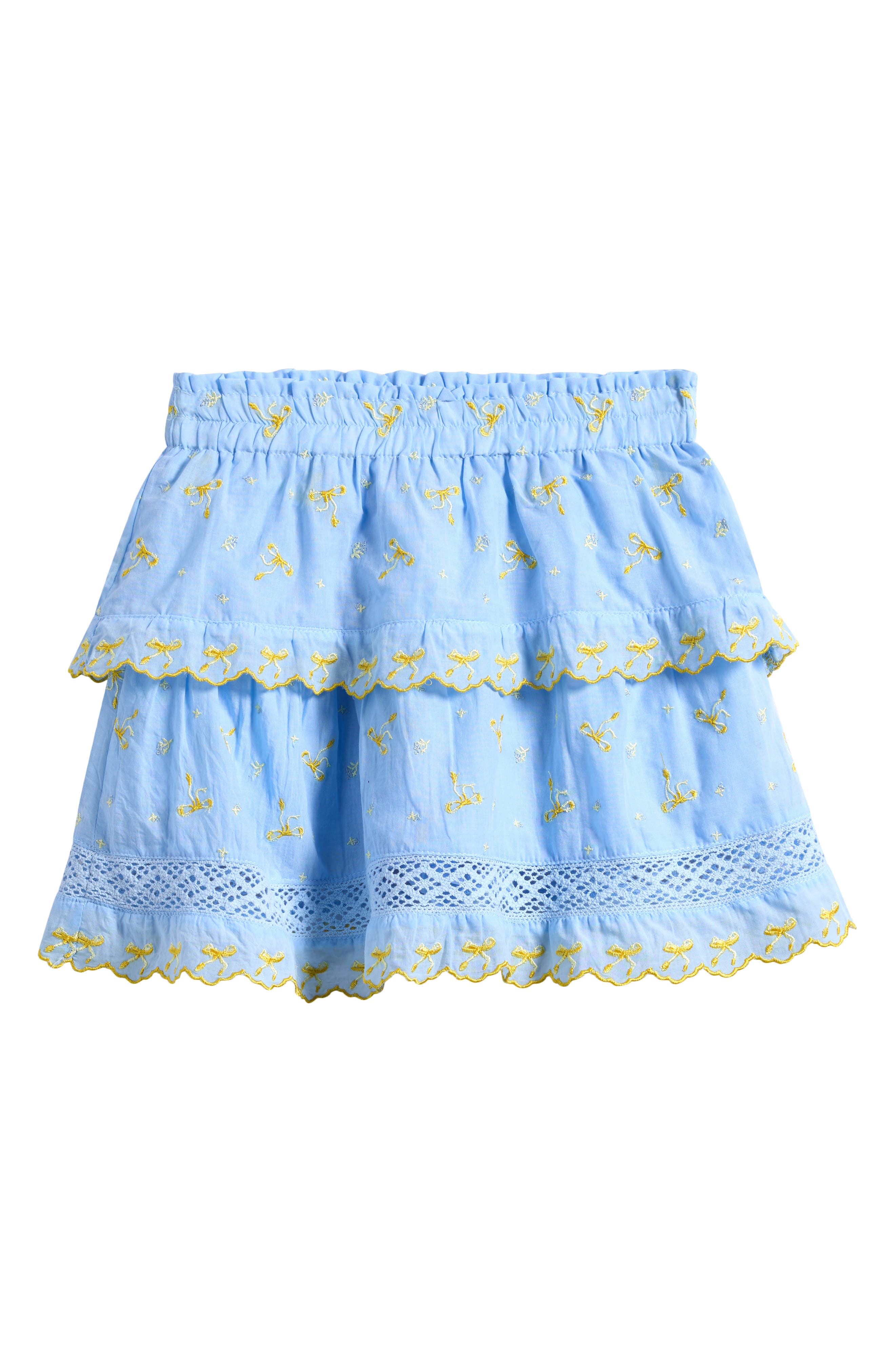 Vintage Havana Kids' Tiered Ruffle Miniskirt