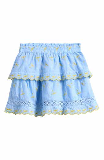 Vintage Havana Kids' Tiered Ruffle Miniskirt