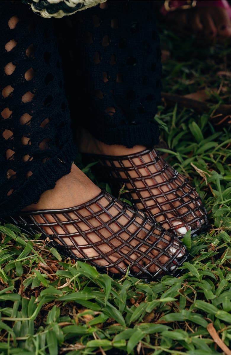 Jelavu Glimmy Jelly Mule, Alternate, color, Tan