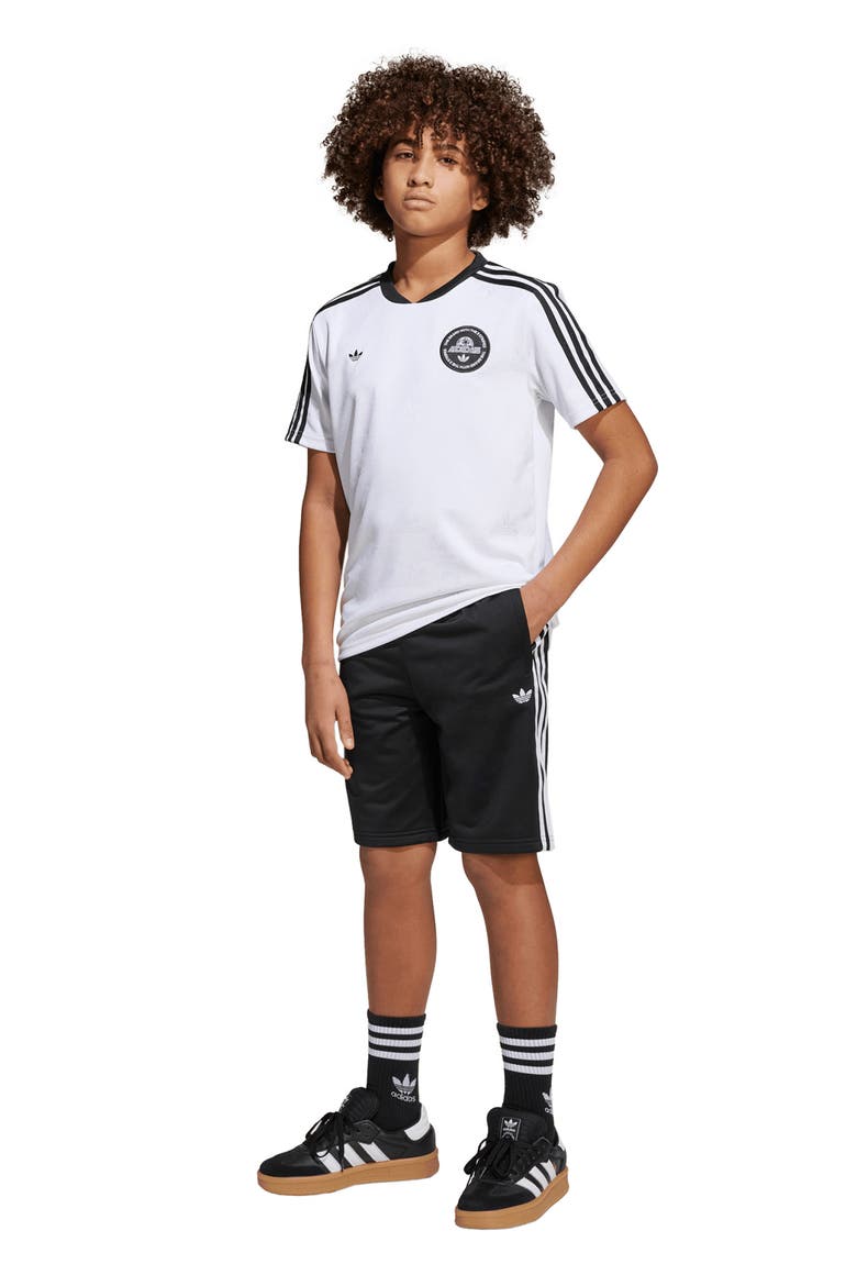 Kids' Contrast Binding T-Shirt, Alternate, color, WHITE