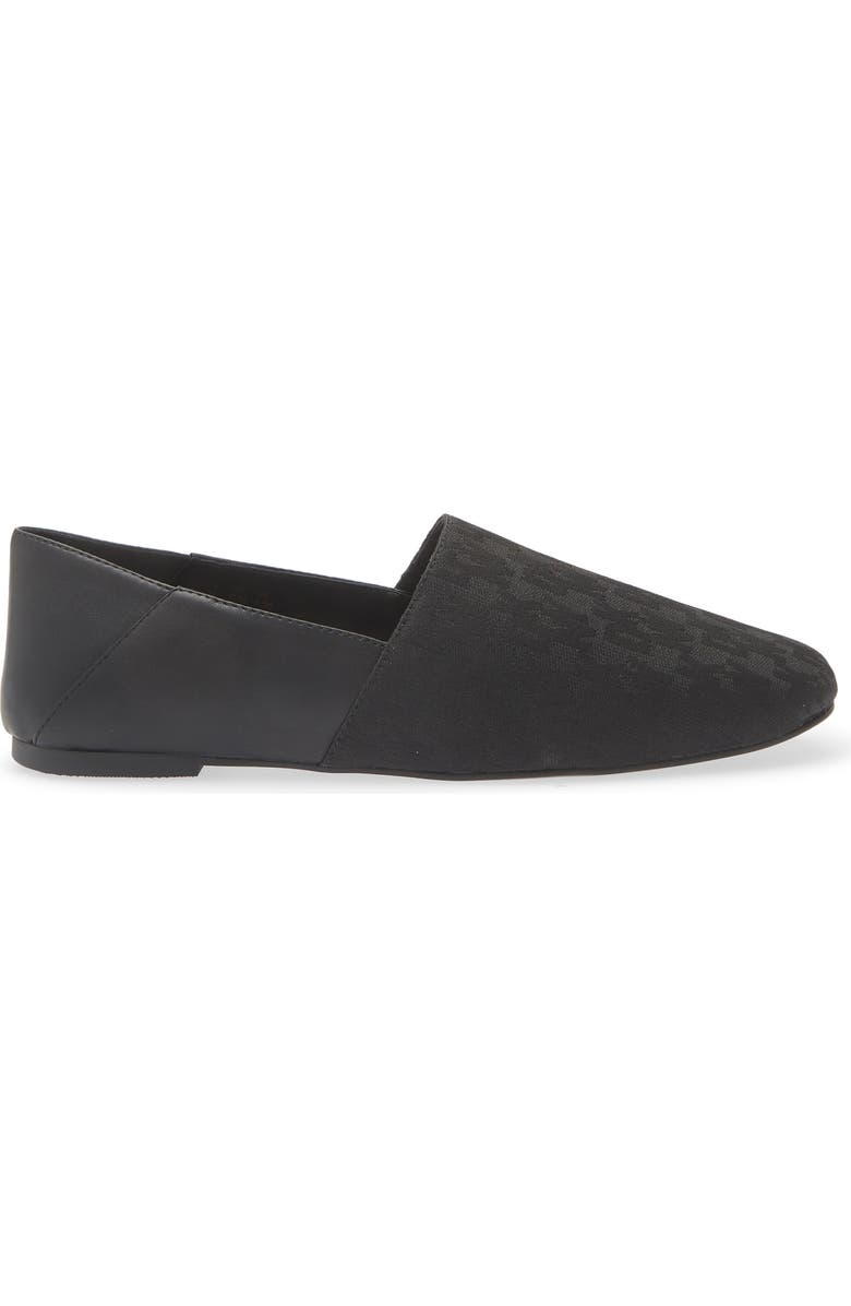 DKNY Fabrice Logo Jacquard Flat, Alternate, color, Black