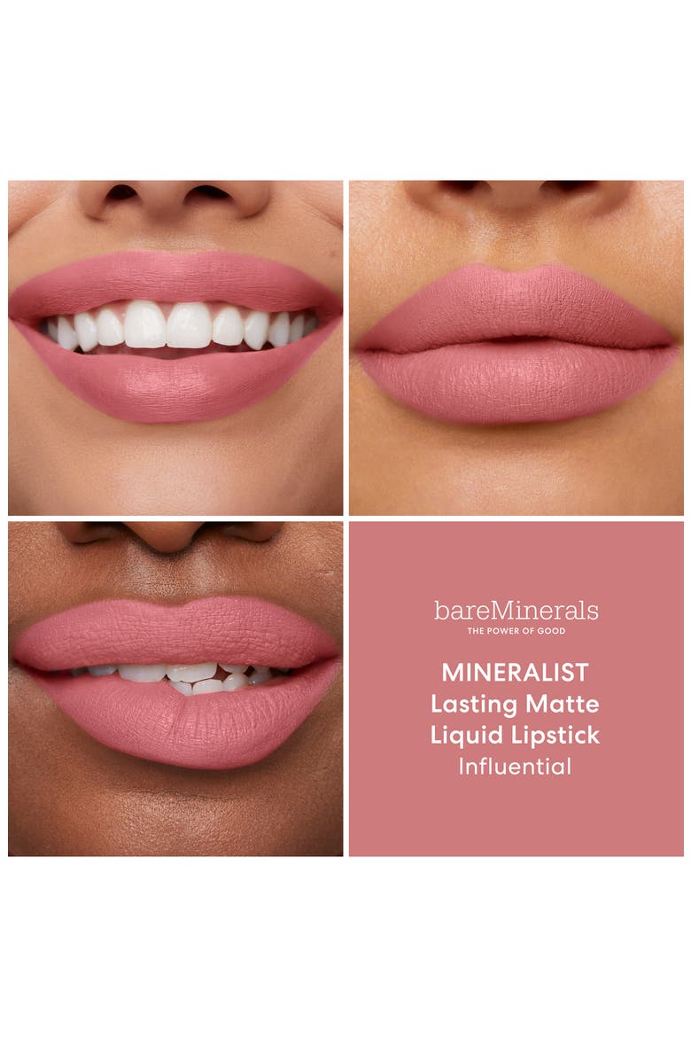 Mineralist Lasting Matte Liquid Lipstick, Alternate, color, INFLUENTIAL
