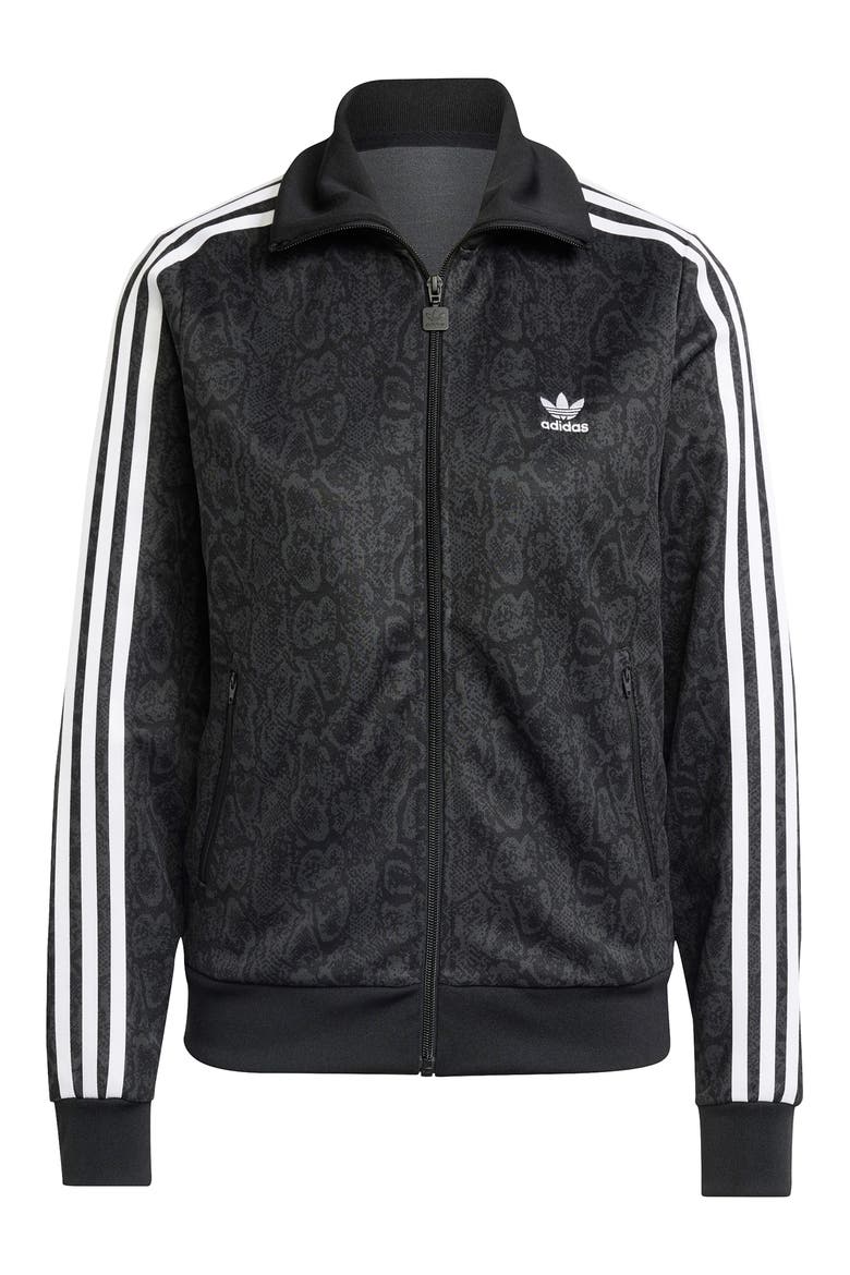 Firebird Snakeskin Print Recycled Polyester Track Jacket (Women