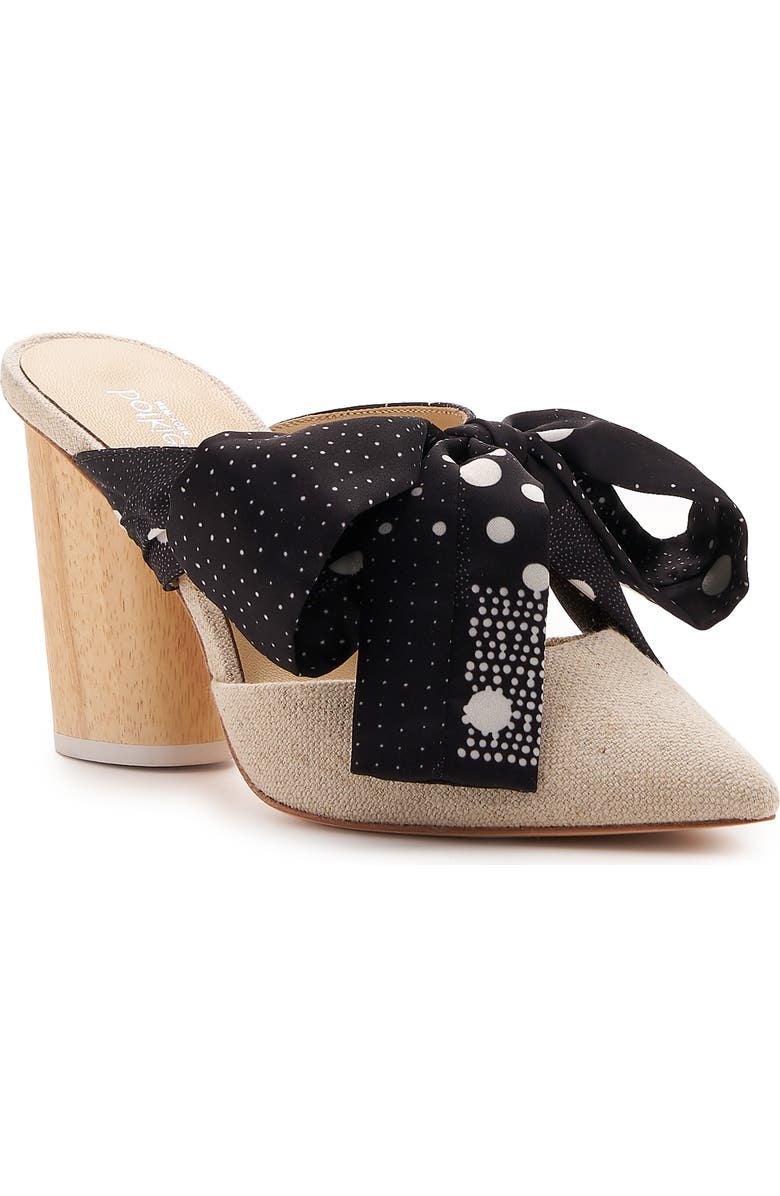 Botkier Hampton Bow Pointy Toe Mule, Main, color,