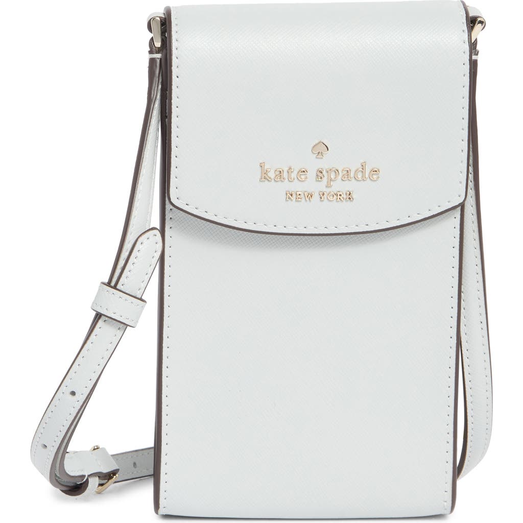 Kate Spade New York Staci North South Flap Phone Case In Stone Path
