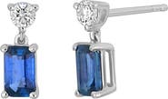 Bony Levy El Mar Sapphire & Diamond Pavé Drop Earrings
