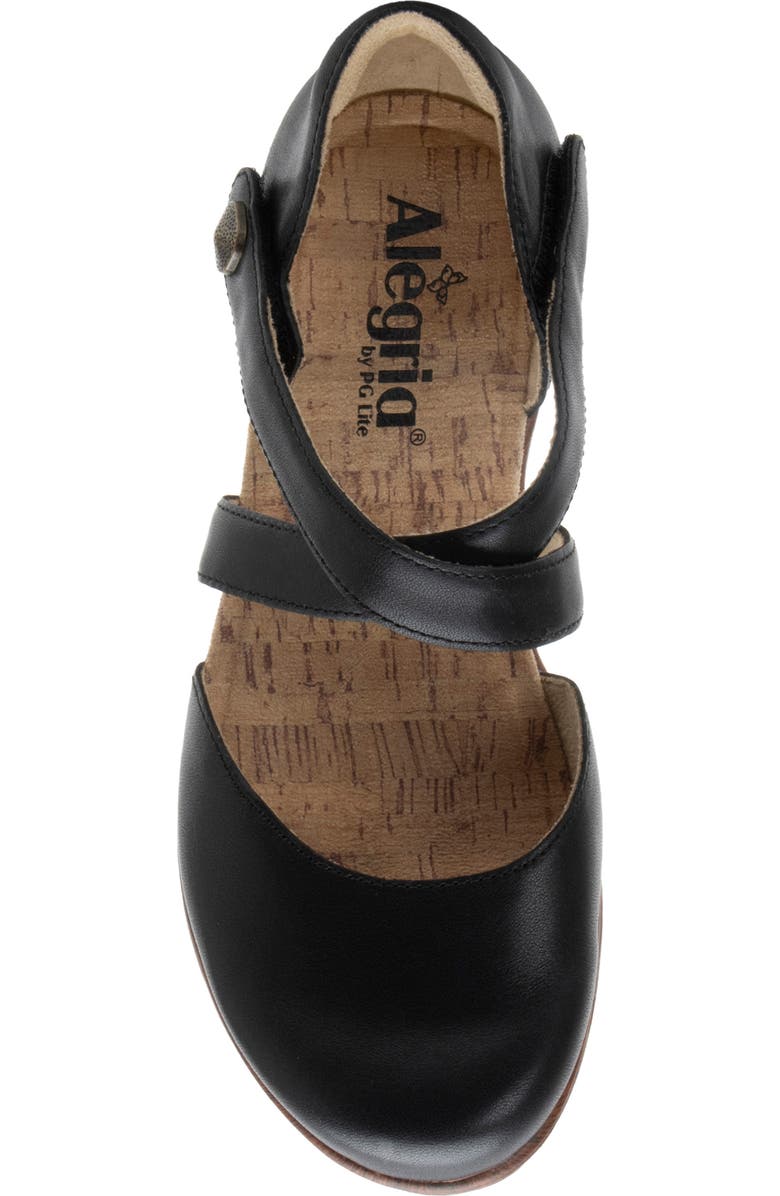 Alegria by PG Lite Savina Platform Pump, Alternate, color, Coal