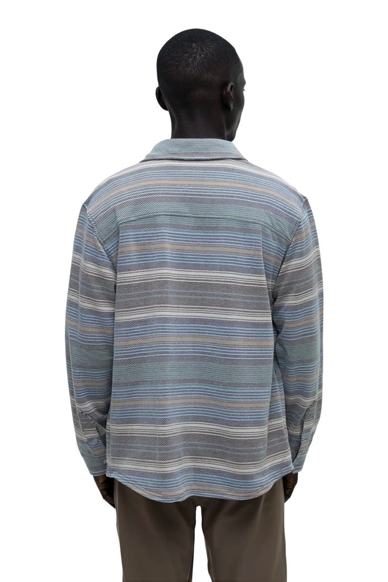 Thompson Shacket, Alternate, color, Graphite Multi Stripe