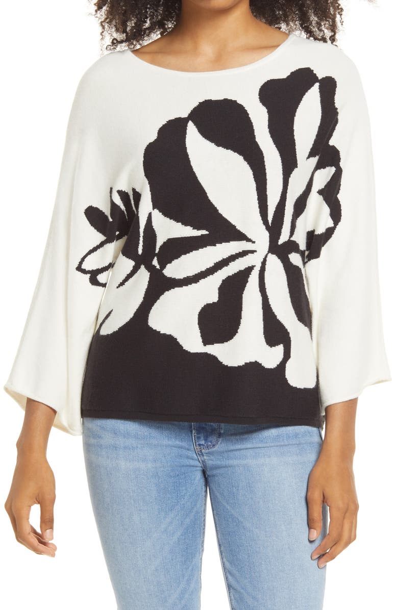 Tommy Bahama Hibiscus Hideaway Sweater, Main, color,