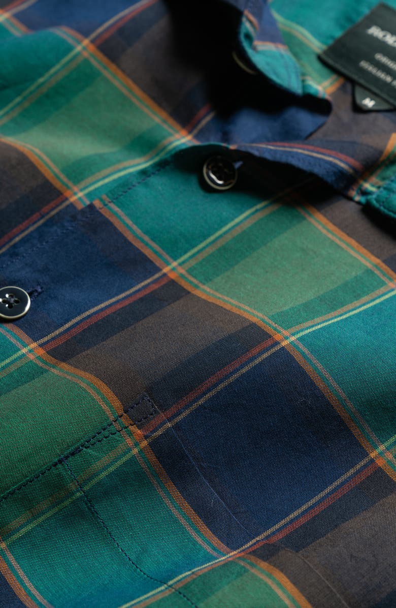 Rodd & Gunn Spring Grove Check Original Fit Short Sleeve Cotton Button-Up Shirt, Alternate, color, 