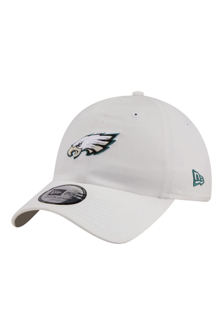 Men's New Era  White Philadelphia Eagles Ripstop Casual Classic Adjustable Hat, Main, color, White