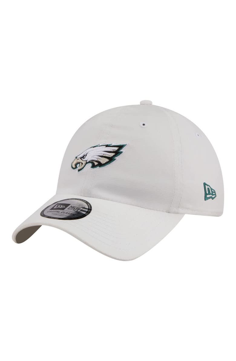 New Era Men's New Era White Philadelphia Eagles Ripstop Casual Classic Adjustable Hat, Main, color, White