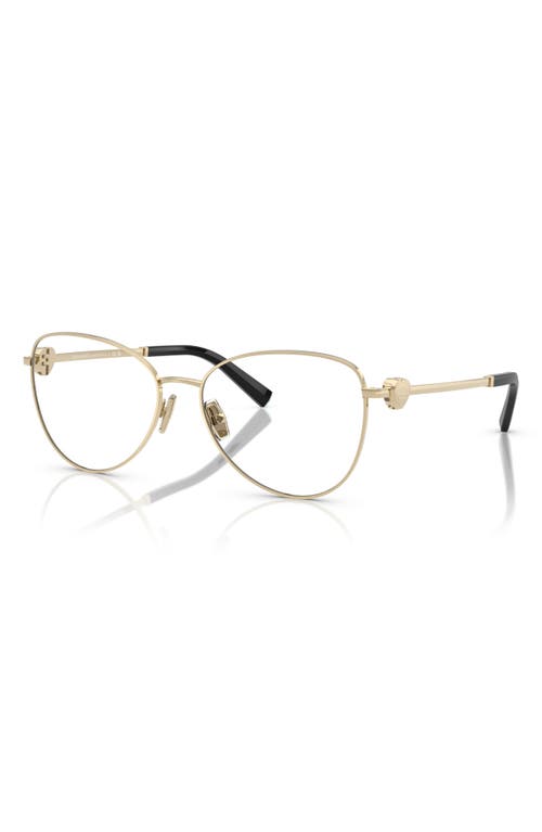 Tiffany & Co . 54mm Pilot Optical Glasses In Gold