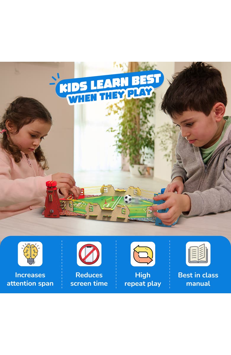 Smartivity Mini Football Diy Soccer Arena
Field Building Toy, Alternate, color,