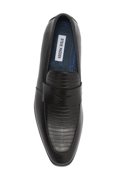 Steve Madden Embossed Penny Loafer
