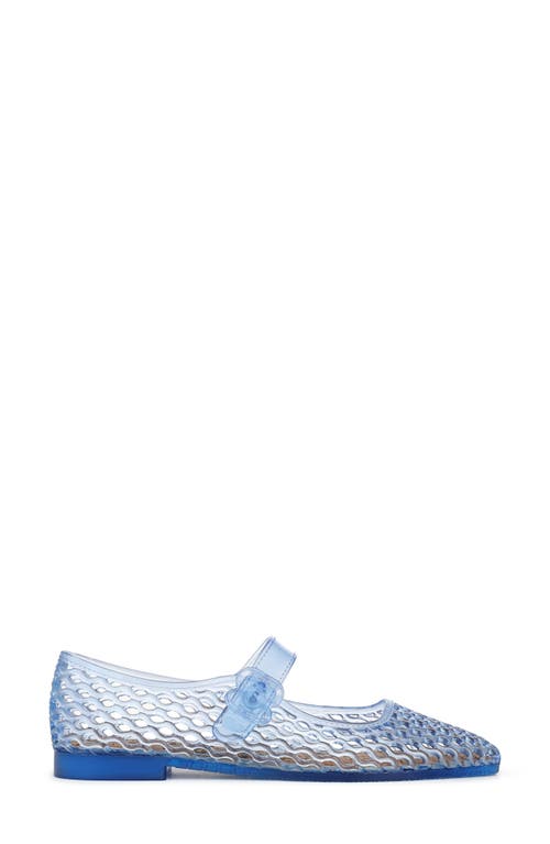 Sam Edelman Michaela Jelly Mary Jane Flat Soft Blue Jelly