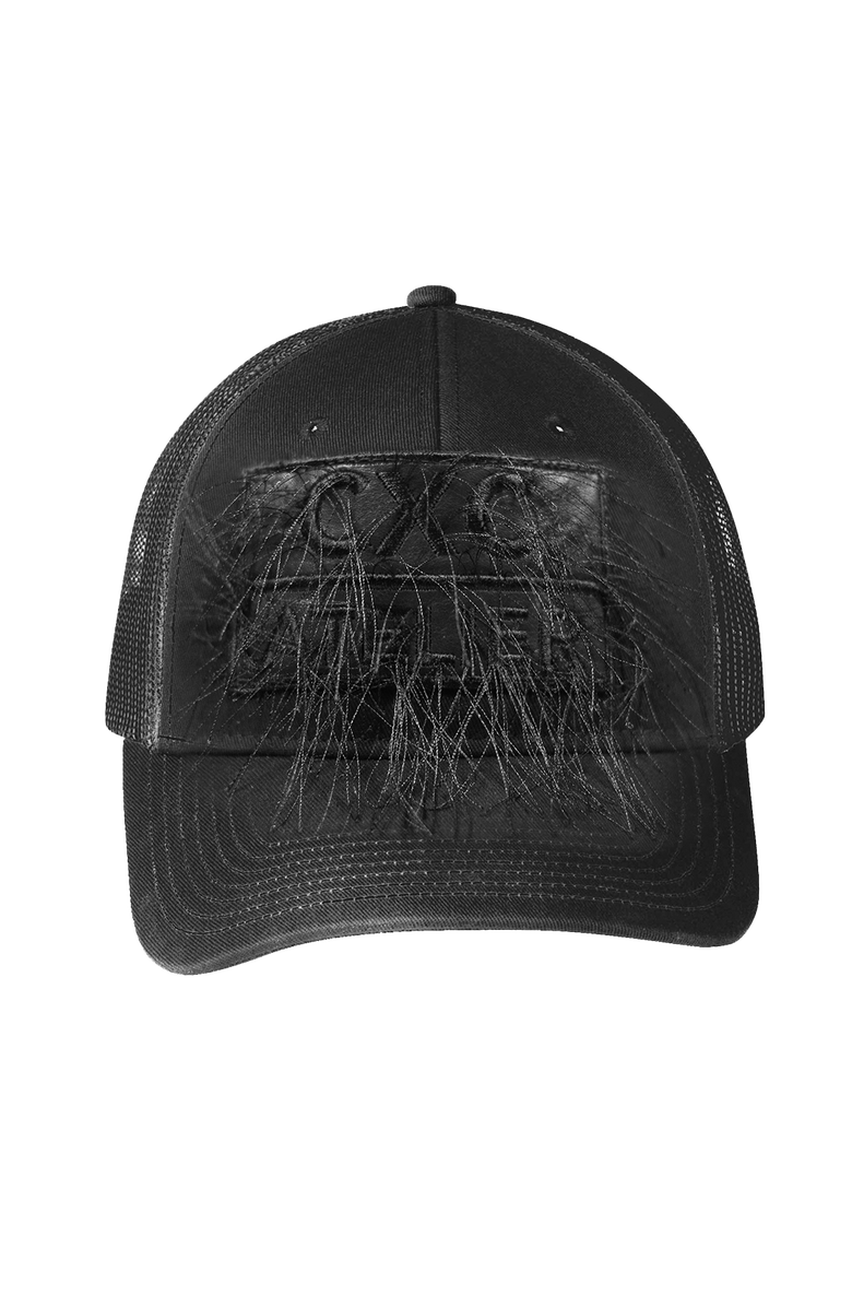 Cross Colours Atelier Trucker Hat, Main, color, Black