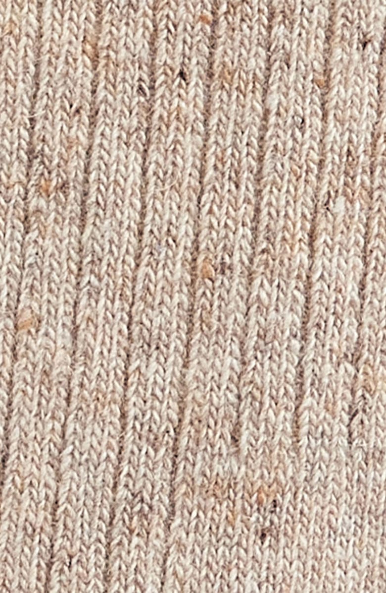 Barbour Houghton Wool Blend Boot Socks, Alternate, color, Stone/Navy