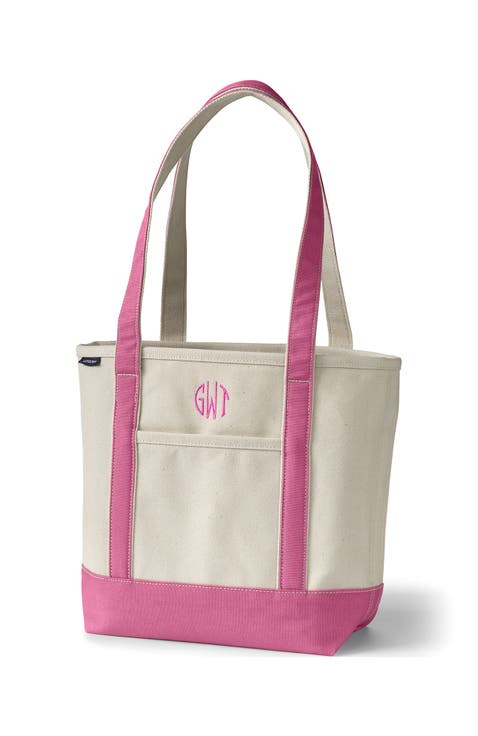 Open Top Canvas Tote Bag