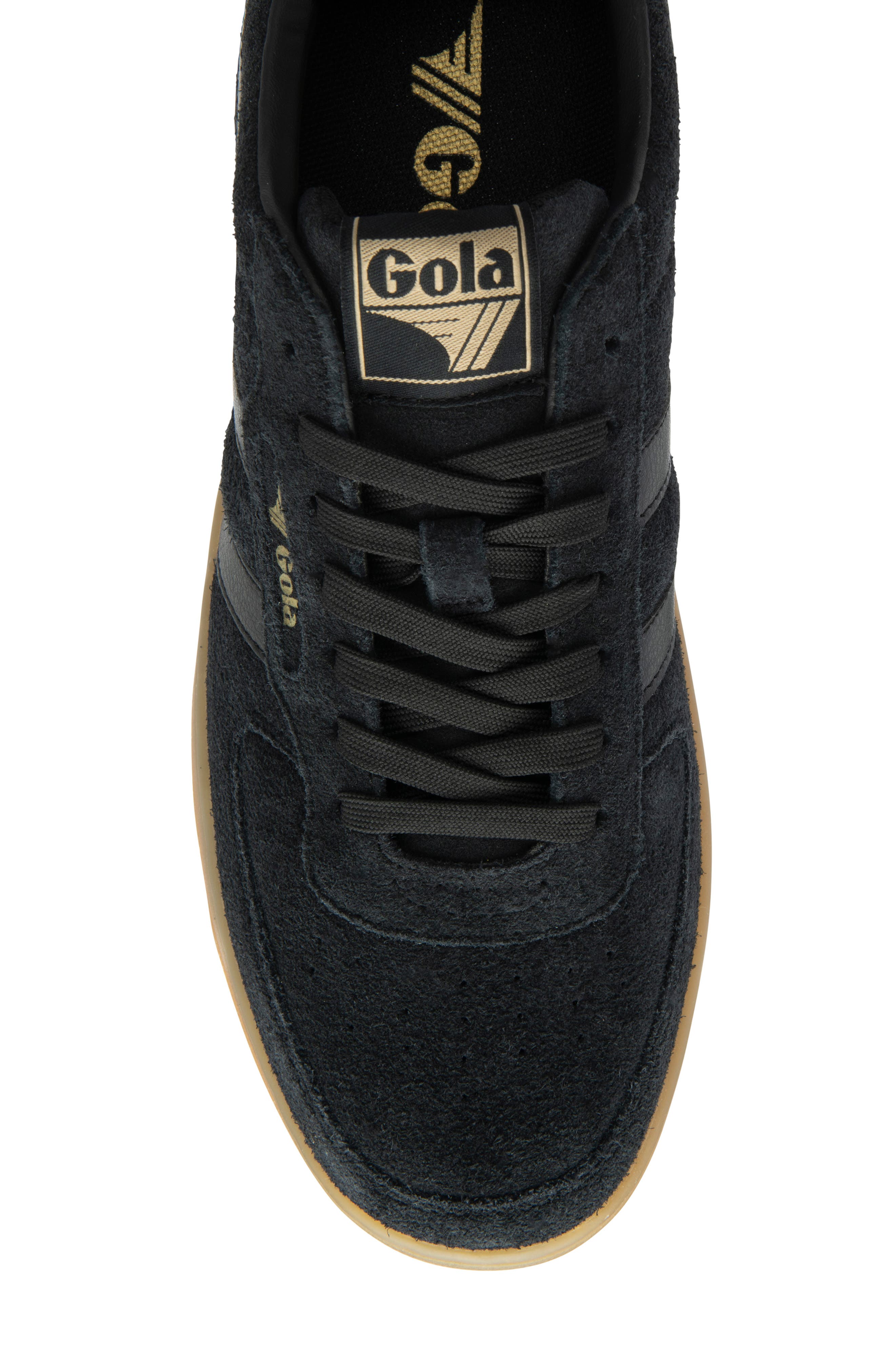 Gola Hawk 86 Sneaker, Alternate, color, Black/ Gum
