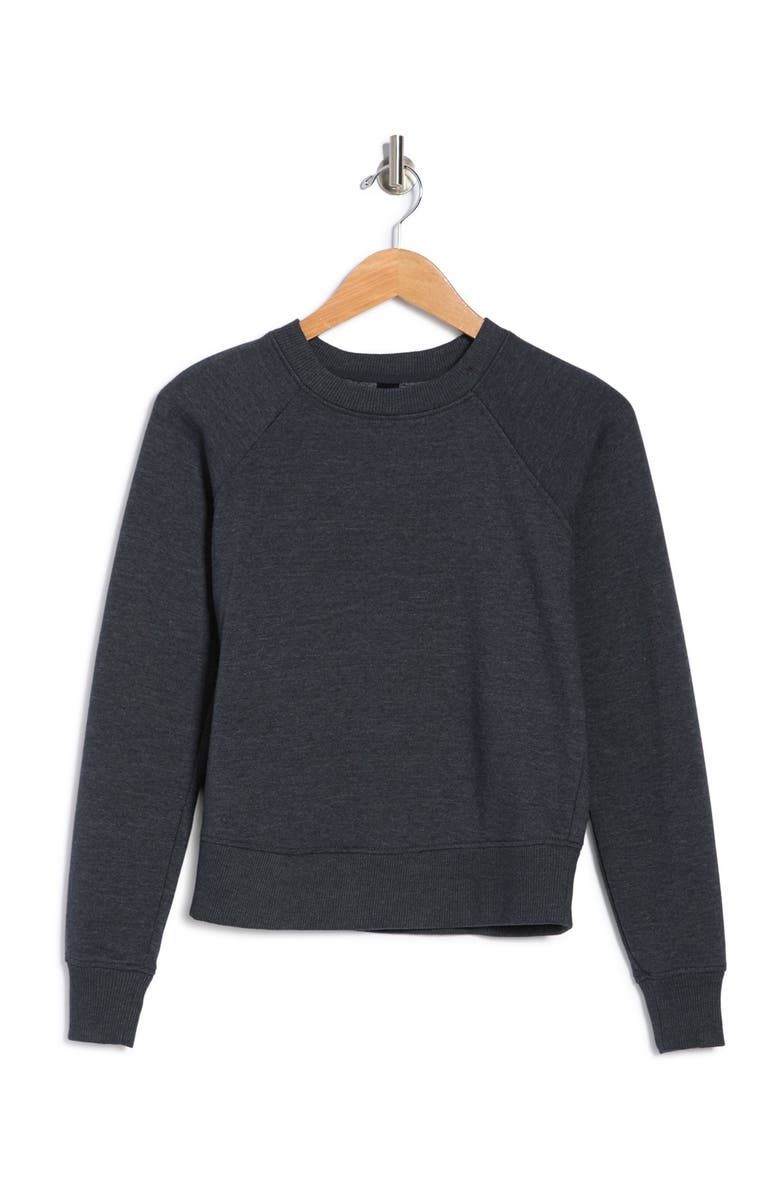90 DEGREE BY REFLEX Stone Washed Sweatshirt, Alternate, color,
