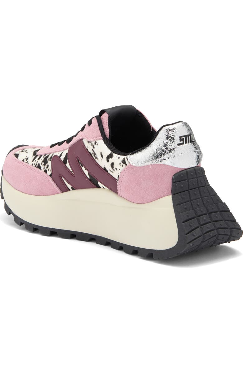 Steve Madden Supercampo Platform Sneaker, Alternate, color, Pink Multi