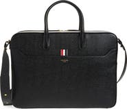 Thom Browne Pebbled Leather Business Bag