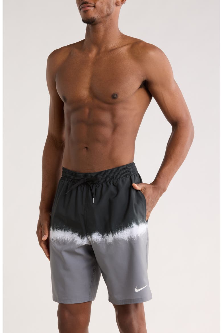 9-Inch Boxer Volley Shorts, Main, color, BLACK