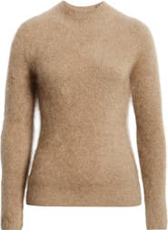 Elie Tahari The Miley Rib Brushed Cashmere Sweater
