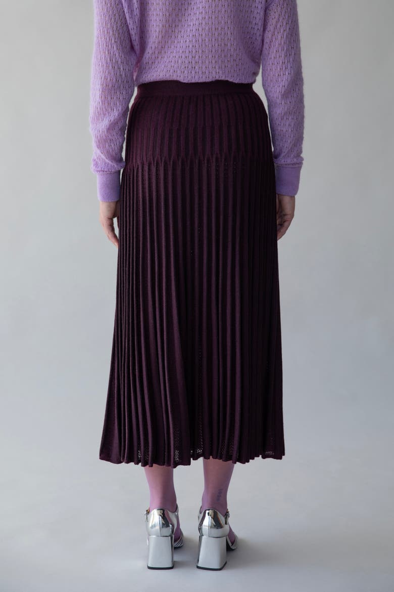 Soleil Skirt, Alternate, color, AUBERGINE