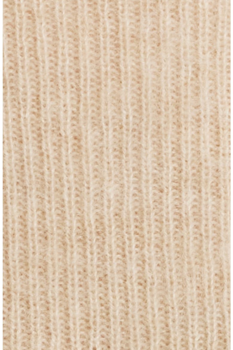 The Yelena Short Sleeve Cashmere Sweater, Alternate, color, SPUN BEIGE