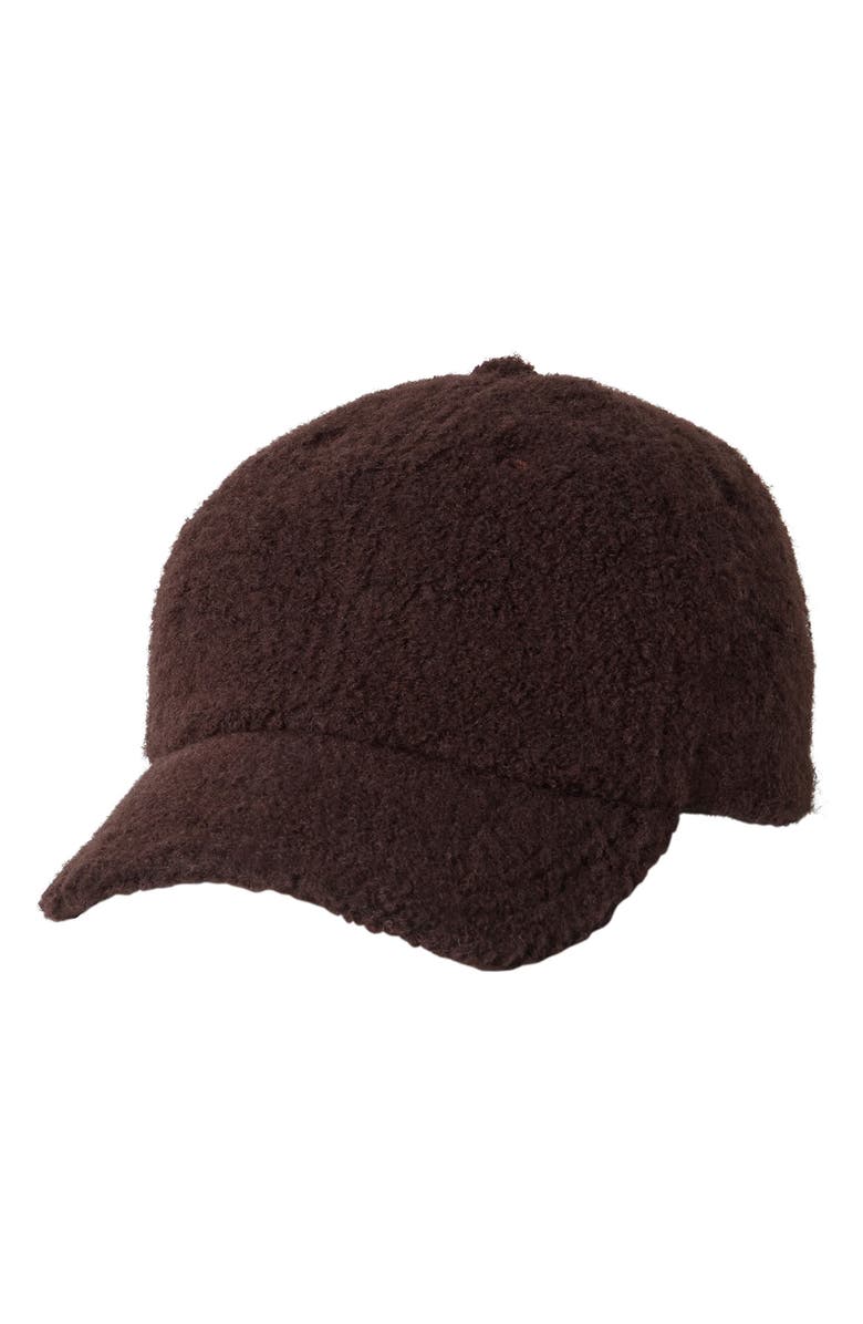 Janessa Leone Paige ballcap in a beige/oatmeal wool blend Piper Beanie | Janessa Leoné – Janessa Leone main image 2