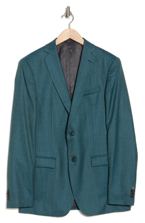 John Varvatos Star Usa Herringbone Virgin Wool Sport Coat In Green