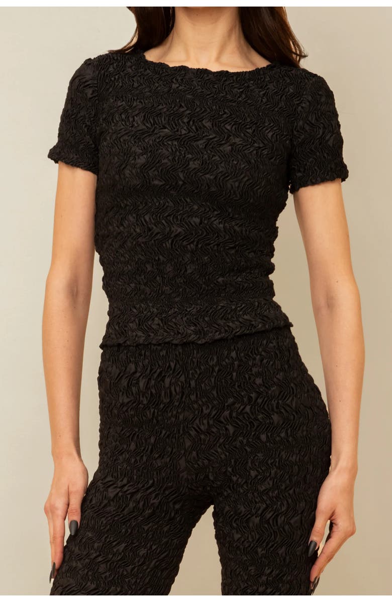 Contessa Mills Blair Cozy Elevated Cotton T-Shirt, Alternate, color, Black