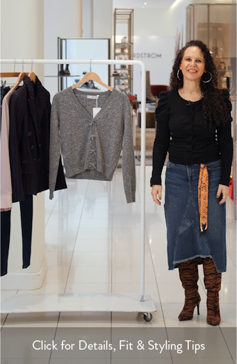 Lady Bow Cardigan, sales video thumbnail