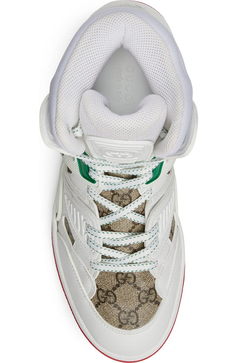Gucci Basket High Top Sneaker, Alternate, color,