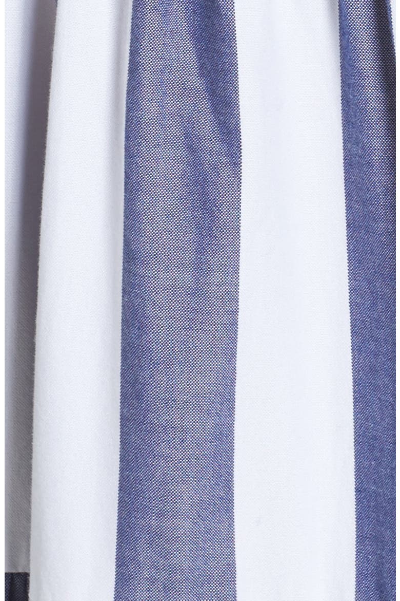Stripe Tiered Maxi Sundress, Alternate, color, BLUE/ IVORY