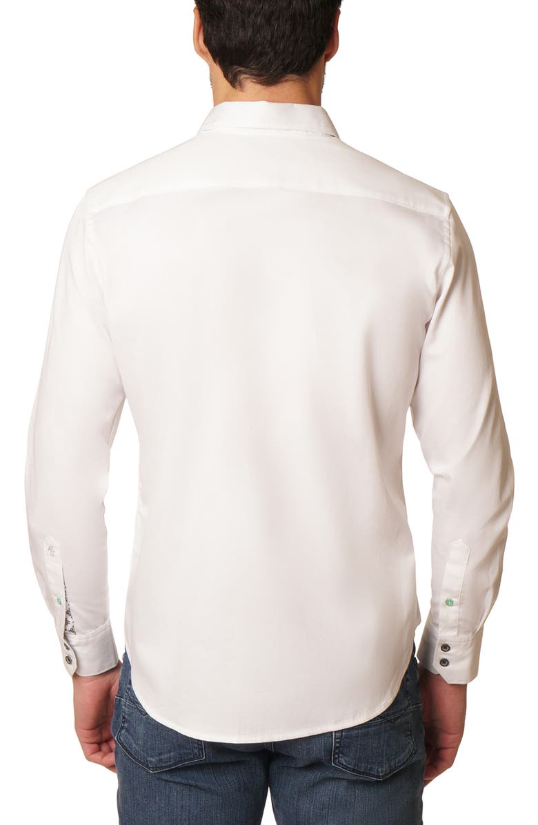 Robert Graham Mulford Long Sleeve Button Up Shirt, Alternate, color, White