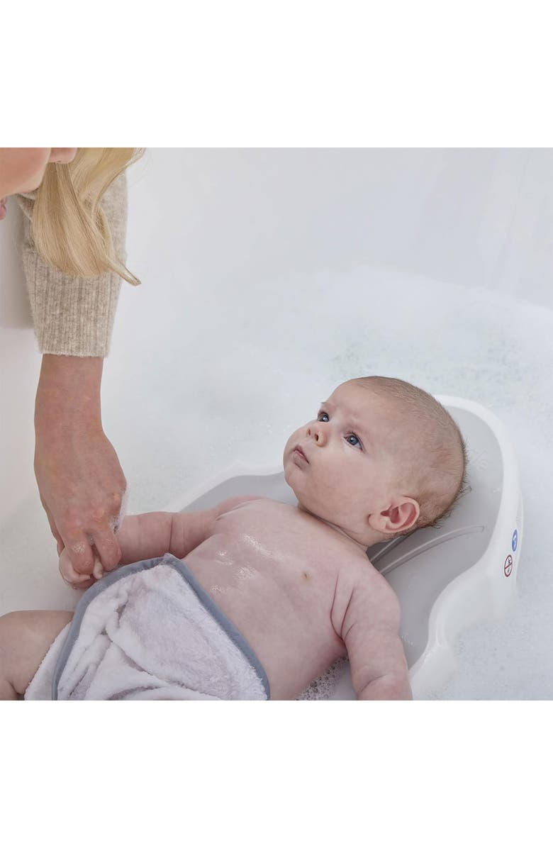 SHNUGGLE Newborn Bath Support, Alternate, color, Pebble Grey