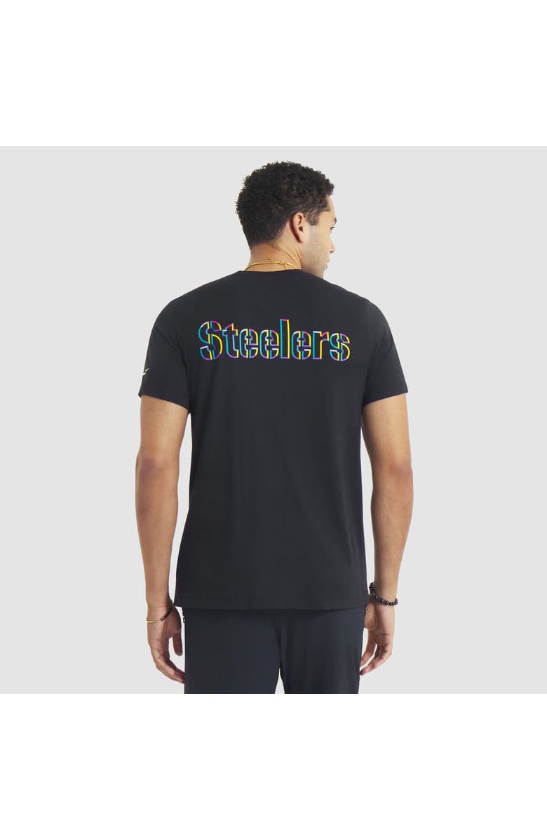 Nike Men's Nike Black Pittsburgh Steelers 2025 NFL Crucial Catch Tri-Blend Dri-FIT T-Shirt, Alternate, color, Black