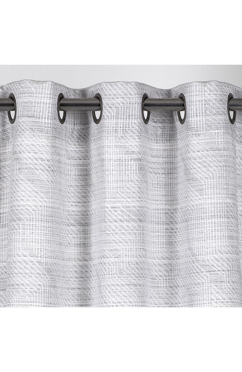 DAINTY HOME Set of 2 Room Darkening Window Curtains, Alternate, color, Silver