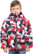 Rokka&Rolla Kids' Heavyweight Fleece Lined Puffer Jacket