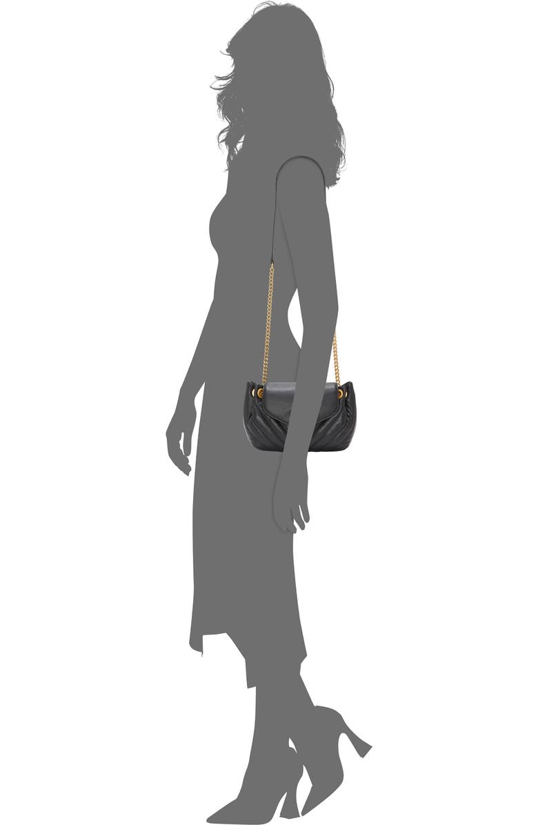 Vince Camuto Small Theon Leather Crossbody Bag, Alternate, color,